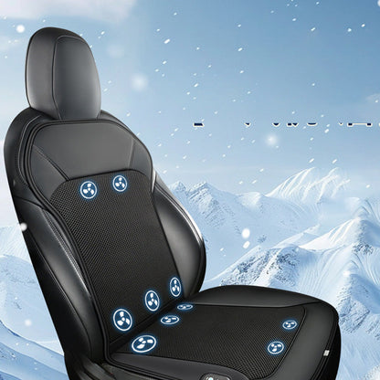 💨Limited Time 50% Off - Ventilated Car Cooling Seat Cushion with Fan