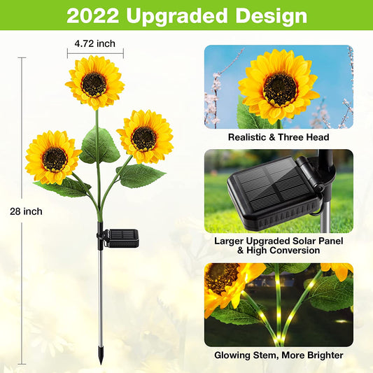 🌻Sunflower Solar Garden Stake Led Lights — Buy 2 Get 2 Free