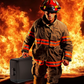 🎁 Hot Sale 49% OFF 🔥Fireproof Document Safe Box - 1pc, Water Resistant, Portable Lock Box for Certificates, Laptop, Passports