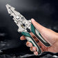 Multi-functional wire stripper