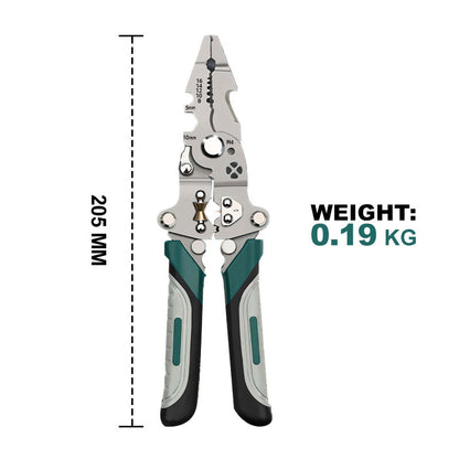 Multi-functional wire stripper