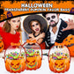 📢📢50% OFF !! 🎃👻Halloween Pumpkin Treat Bags | Resealable Zipper Prevents Candy Spills🍬