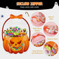 📢📢50% OFF !! 🎃👻Halloween Pumpkin Treat Bags | Resealable Zipper Prevents Candy Spills🍬