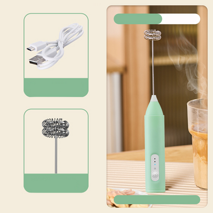 ⏰ BUY 1 GET 1 FREE Special!!💝Electric Drink Foam Mixer