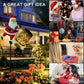 🎄50% OFF🔥Solar Christmas Santa Decor｜5 Styles, Weather‑Resistant LED Garden Pathway Lights 🎁