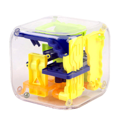 🧩 50% OFF NOW! ✨ Large Labyrinth 3D Puzzle Maze Cube -  Routes with Smooth Rotation for Cognitive Development & Fun 🧠🔛