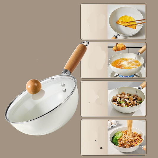 🔥Last day special, 50% off🔥Lightweight Ceramic Non-Stick Wok Pan