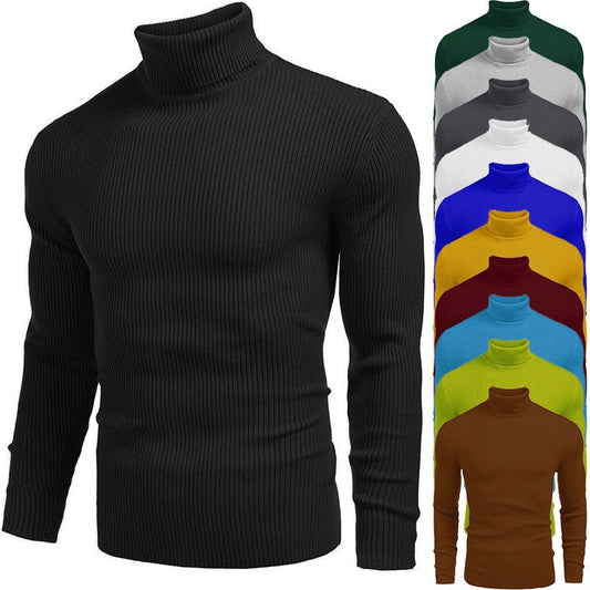 ⏳Limited-time 49% off⏰🔥Winter Men's Knitted Turtleneck Slim Sweater