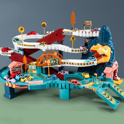 🎅Christmas Limited-Time Offer: Clearance Bargain Prices  ❄️🔥Dinosaur Ramp Track Toy Set for Kids