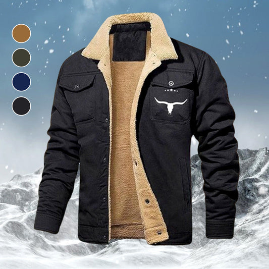 ⏳Limited-time 49% off⏰[Best Gift For Him] Men's Retro Warm Jacket