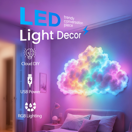 ⏳Limited-time 49% off⏰DIY USB-Powered Thundercloud LED Light Decor🌈☁️ £17.99 Regular price£38.99Sale priceSale