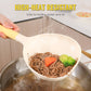 🥄 BUY 2 GET 3! ✨ 2-IN-1 SERVING SPOON - Large Capacity with Built-in Strainer, Heat-Resistant Silicone for Cooking and Serving, Dishwasher Safe 🍝🔍