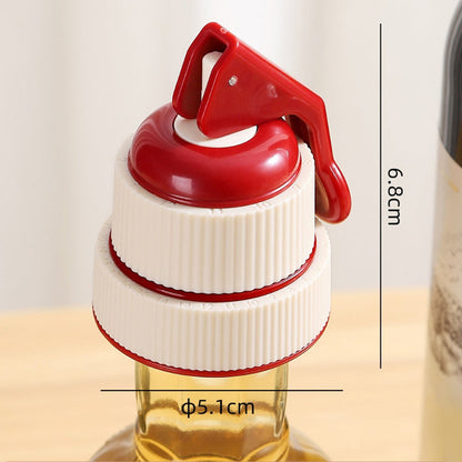⏳Limited-time 49% off⏰PRESS WINE STOPPER - Airtight Seal with Date Tracker, Easy to Use and Remove, Keeps Wine Fresh for Days, Ideal for Home and Gifts 🗓️🎁