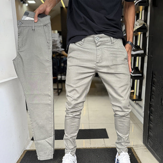 ⏳Limited-time 49% off⏰Men’s Slim-Fit Casual Solid Color Pants