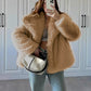 🖤BLACK FRIDAY SALE 50% OFF!!⏳50K+ SOLD! 🎁✨Women's Luxury Fluffy Short Coat