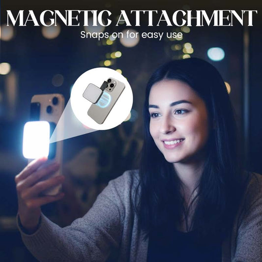 Magnetic Flip Fill Light with Makeup Mirror