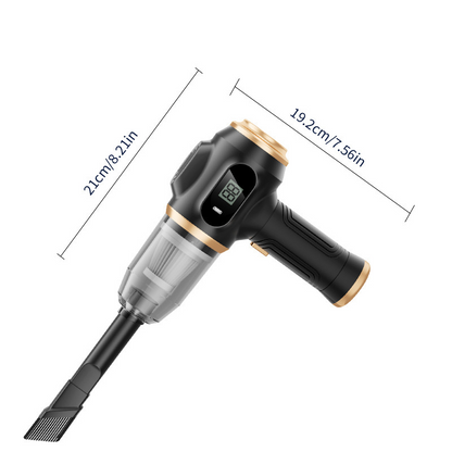🚗 Cordless 4-in-1 Car Vacuum – 12000Pa Suction 💨