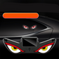 🔥 Hot Sale 50% OFF 🌟Solar Powered Devil's Eye LED Car Warning Light: Shine In Style 🚗💡