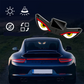 🔥 Hot Sale 50% OFF 🌟Solar Powered Devil's Eye LED Car Warning Light: Shine In Style 🚗💡