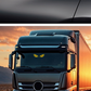 🔥 Hot Sale 50% OFF 🌟Solar Powered Devil's Eye LED Car Warning Light: Shine In Style 🚗💡