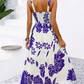 ⏳Time-Limited Special⏰Floral Spaghetti Strap Dress – Smocked Back, A-Line & Lightweight