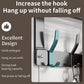 🪄 LIMITED-TIME 50% OFF! ✨ Over-The-Door Hook with Basket – Space-Saving, Strong, Tool-Free 🚪