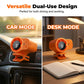 🌀Summer Hot Sale 💨50K+ SOLD!🚙Hands-Free Personal Cooling Fan with LED Display❄️🌬️