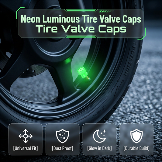 📢📢50% OFF !! ⏰ Universal Luminous Tire Valve Caps🪄🚗