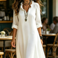 📢📢42% OFF !! ⏰Bohemian Ruffle V-Neck Maxi Dress
