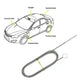 Cepillo de limpieza para el orificio y el tubo de desagüe del coche