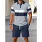 ✨Men’s 2Pcs Shirt Shorts Matching Set🌴Summer Casual Outfit