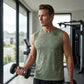💪 LIMITED-TIME 50% OFF! 💥 Men's Breathable Camo Athletic Tank Top – Lightweight, Moisture-Wicking, Loose Fit ✨