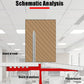 Plasterboard Ceiling Installation Aid: Precise Alignment, Effort-Saving, Quick Installation—Load Capacity Up to 60 kg