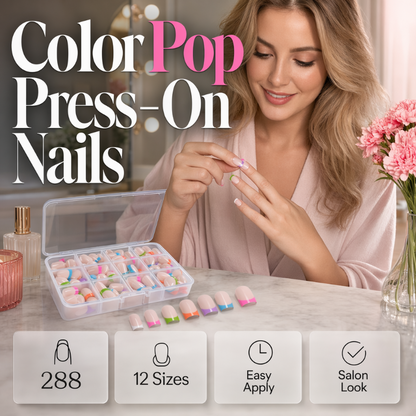 💅✨ Color Pop Press-On Nails