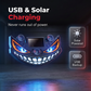 👹 2026 Sale — Over 14,000 Sold! ☀️ Solar Devil Eye LED Car Warning Light – Smart & Auto-Activated 🚗