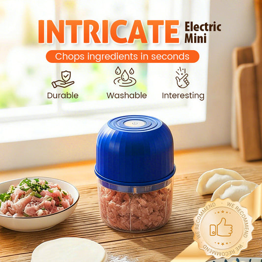 🎁2026 New Arrivals 50% OFF💥Cordless Multifunctional Mini Electric Food Processor, Wireless Portable Kitchen Chopper for Minced Meat, Garlic & Baby Puree, Fast Food Prep Kitchen Helper