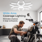 Deformable Snowflake LED Garage Light