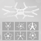 Deformable Snowflake LED Garage Light