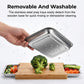 🔥While Supplies Last 50% OFF!🔪Wooden Cutting Board with Slide-Out Trays