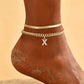 📢📢50% OFF !! ⏰ ✨ Dainty Layered Gold Initial Anklets – Elegant Design, Lightweight & Adjustable – Perfect for Everyday Charm & Gifting 💛