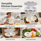 🍳 BUY 1 GET 1 FREE! ✨ Dual Cavity Microwave Egg Poacher – Quick Oil-Free Cooking, Food-Grade PP & Versatile Kitchen Essential 💫