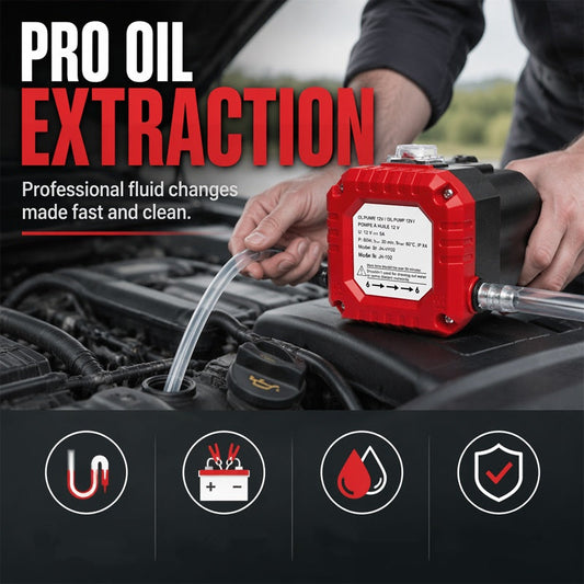 🚗 Portable Electric Oil Change Pump