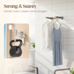 🎉 2026 Sale — Over 21,100 Sold!🧷Foldable Telescopic Suction‑Cup Hanger Rack 🛁