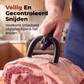 💞50K+ SOLD! 🥩🔪 50% OFF! Handheld Fat Trimmer for Beef & Pork – U-shaped curved holder targets surface fat without wasting lean meat. Stainless steel blade, ergonomic grip – prep like a pro! 🧑‍🍳✨