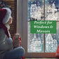 ⏳LAST DAY SALE!🎁🎄 Christmas Village Window Sticker Set