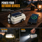 🏕️50% OFF NOW! Dual‑Light Solar Camping Lantern‑Multi‑Function Portable Solar Work Light with Power Bank, Hanging Emergency Lamp for Camping Hiking Power‑Outage