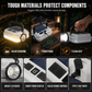 🏕️50% OFF NOW! Dual‑Light Solar Camping Lantern‑Multi‑Function Portable Solar Work Light with Power Bank, Hanging Emergency Lamp for Camping Hiking Power‑Outage