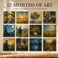 Artful 2027 Wall Calendar