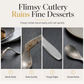 🍰Stainless Steel Hammered Dessert Spoon