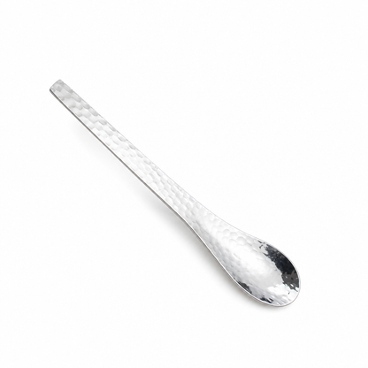 🍰Stainless Steel Hammered Dessert Spoon